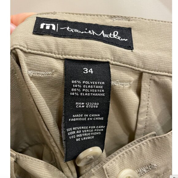Travis Mathew Wanderlust Short Khaki/sand color 9 In - Size 34 - Picture 9 of 9